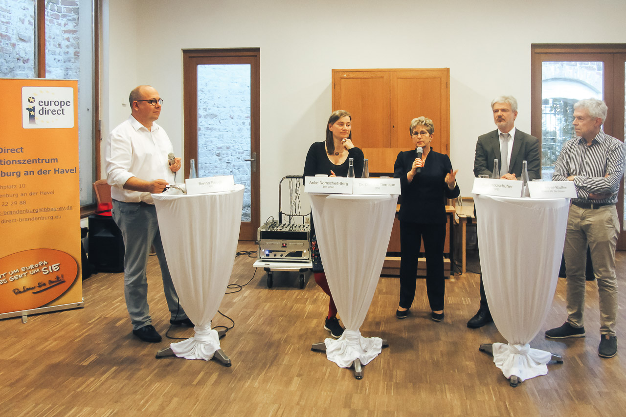 KandidatInnenrunde zur BT Wahl 2017 in Brandenburg